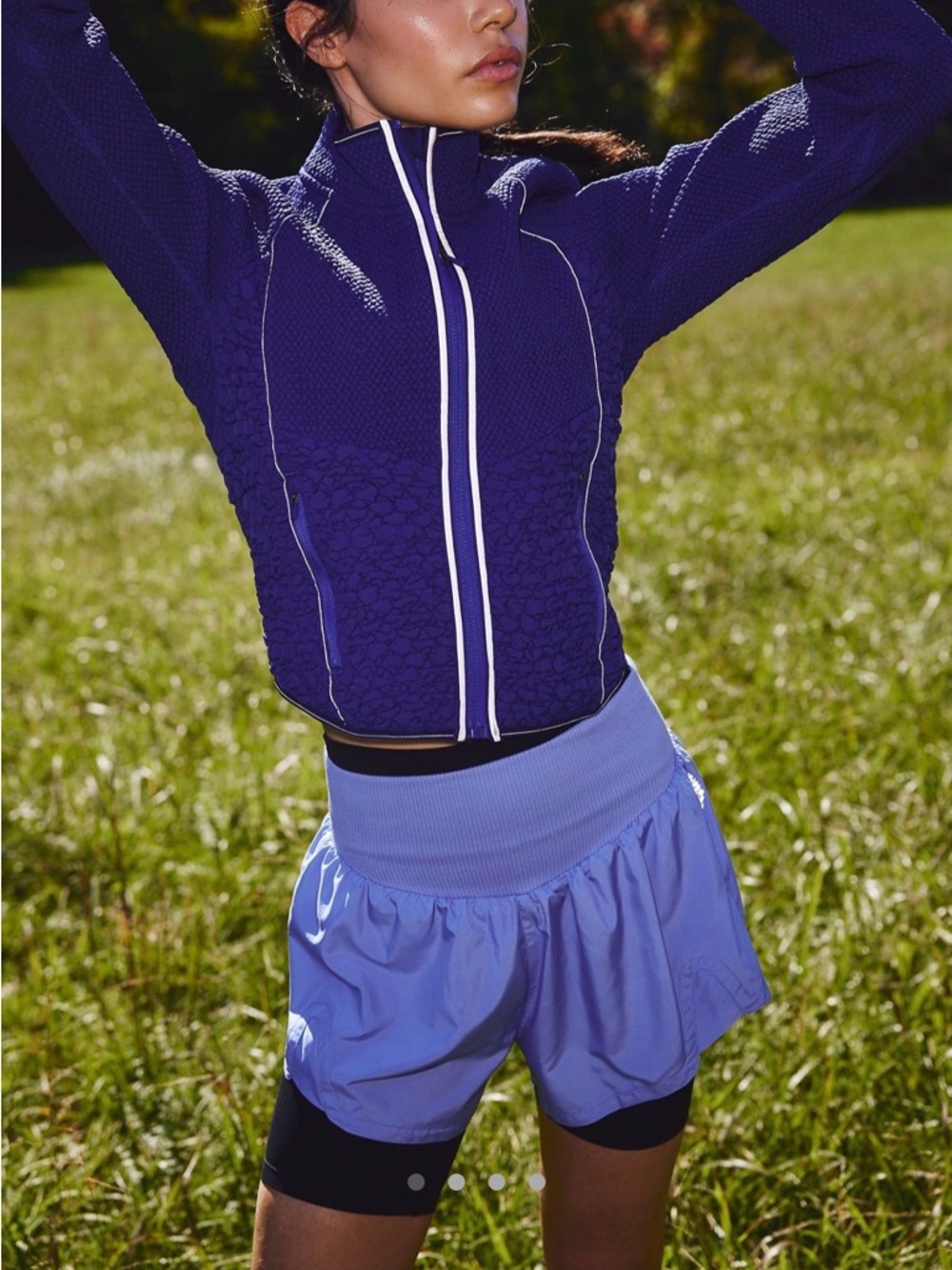 FP Movement by Free People Carpe Diem Shorts in Blueberry